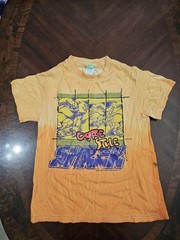 2001 Vintage Ogre Style Shrek Skateboard T Shirt Size Medium Used As-Is See Pics