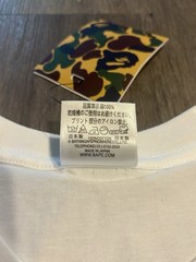 A Bathing Ape BAPE Baby Milo Chrome Hearts White Graphic Tee Shirt Men’s M