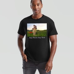 Personalised Unisex Stag T Shirt Custom Image Picture Photo Text Customised Tee