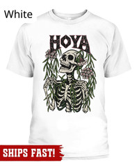 Hoya Linearis Skeleton Shirt, Botanical Skull Plant Shirt, Wax Plant Gothic Shir
