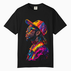 Pop Art Hip Hop Graphic T-Shirt, Comfort Colors T Shirt, Unisex Streetwear Tee