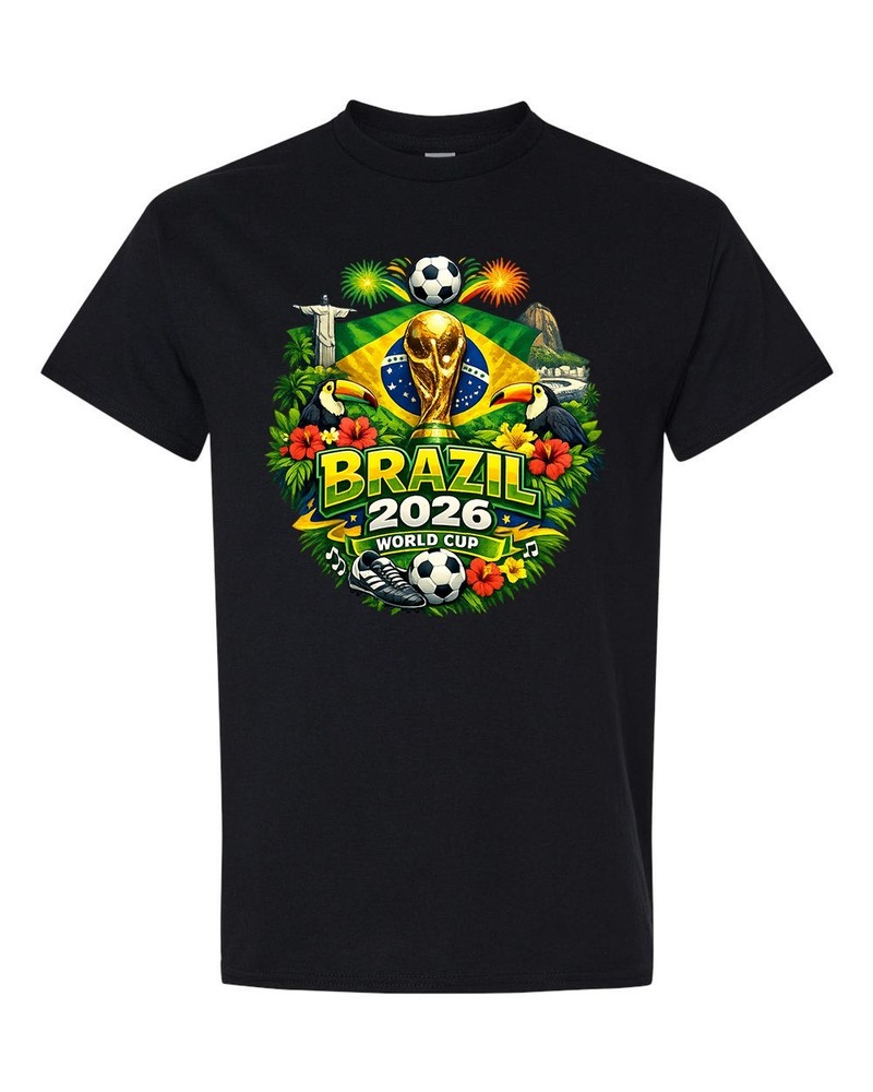 Brazil Soccer 2026 World Cup Style Unisex T-Shirt German Fan Shirt Football