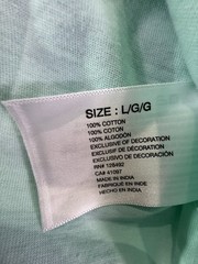 NWT Greg Norman Teal Geeen Blue Crew Neck Men’s Large