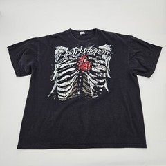 BOWJAX Bear Whisperer Shirt Size XL Black Short Sleeve Bones Wings Archery Tee