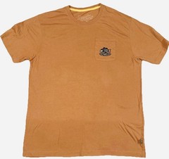 Howler Brothers Mens XL Burnt Orange Graphic Pocket Tee T Shirt Cowboy Outdoor