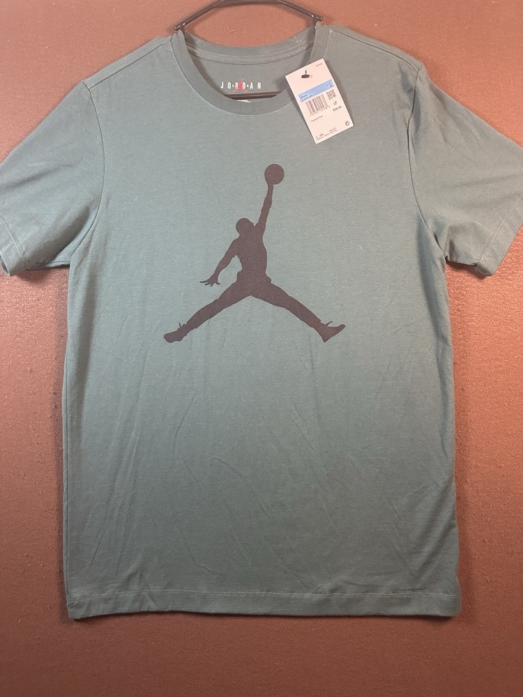 Nike Men’s Air Jordan Jumpman Tee Green CJ0921-366 SIZE MEDIUM NWT