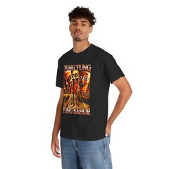 Tung Tung Tung Sahur Funny Meme Brainrot Humor Gen Z Unisex T-Shirt