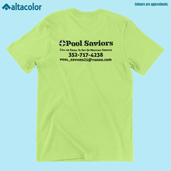 Personalized Heavy T-Shirt Customized w/Photo, Text, Logo on Hanes Authentic