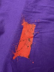 Supreme Ralph Steadman Box Logo Tee shirt Large purple