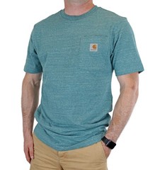 Carhartt Men’s T-Shirt, Heavyweight Loose Fit Short Sleeve Crew Neck Pocket Tee