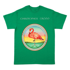 Christopher Cross Band Album Heavy Cotton Green T Shirt S-5XL BT455