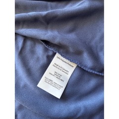 Wrangler Workwear Shirt Mens L Blue NWT Performance Long Sleeve Pen Pocket Tee