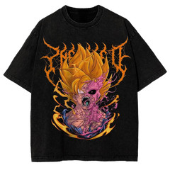 DBZ Son Goku Majin Buu Graphic Tee Fans And Lovers Anime T-Shirt
