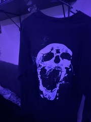 Revenge Smoke Skull Long Sleeve T Shirt Size Large Streetwear