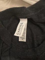 Nutrition Facts Daily Dozen T-Shirt – Dark Gray Heather – Size Medium