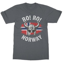 Viking Helmet Norway Soccer Tribute Unisex T-Shirt Retro Graphic Tee