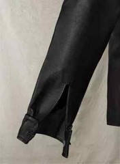 BASIC New Men’s Black Shirt 100% Real Lambskin Stylish Slim Fit Out Wear Shirt