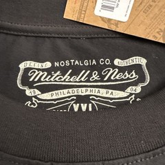 Fanatics New Mitchell & Ness One Logo Heritage Black Promo T Shirt 2XL