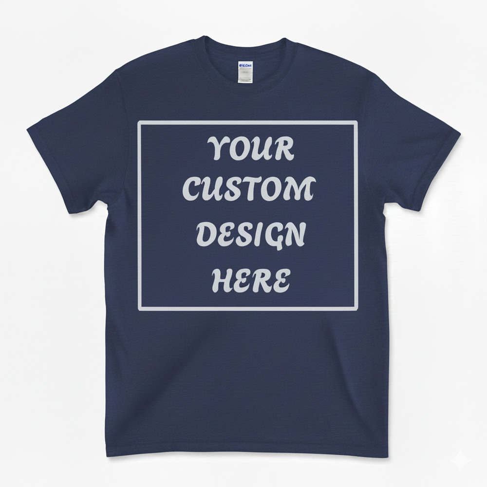 Personalized Custom T-Shirt Customized w/Photo, Text, Logo DTF on Gildan Shirt