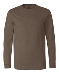 BELLA + CANVAS Heather CVC Long Sleeve Tee – 3501CVC