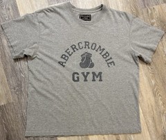 Vintage Abercrombie & Fitch Graphic T-Shirt Y2K Abercrombie Gym Boxing Size XL