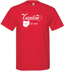 Canton Ohio State T-Shirt Short Sleeve Graphic Tees Unisex apparel