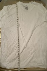 NWT Hanes 4 Pack Original Fit Crew Cotton T Shirts White Size 2XL 50”-52″