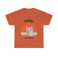Customise Your Pet Photo Unisex T-shirt – Retro Vintage Style