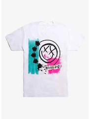BLINK 182 GRAPHIC T SHIRT OFFICIAL LICENSE PRODUCT WHITE