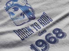 Men’s Graphic T-Shirt Born To Ride Since 1968 56th Birthday Anniversary 56 Year