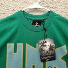 Unknwn Tee Shirt Mens Small Green Short Sleeve Streetwear Oversized Crew Neck