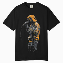 Modern Hip Hop Art Graphic Tee, Comfort Colors T Shirt, Unisex Streetwear Tee