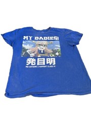 Men’s My Hero Academia Graphic SS T-Shirt Size Xl Blue.