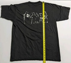 Winterland Men’s XL Black The Beatles Double-Sided Graphic Tee 90s Cotton