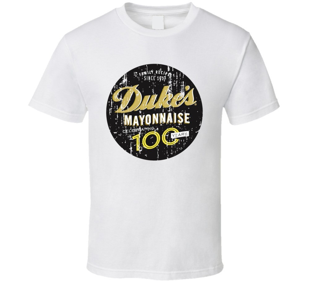 Duke’s Mayonnaise Logo Cool Food Gift Distressed T Shirt