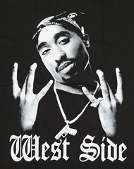 2Pac T-shirt TUPAC SHAKUR West Side Rap Hip Hop Tee Men’s 100% Cotton Tee New