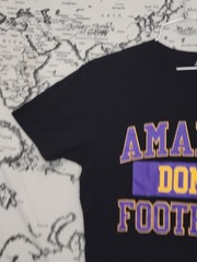 Next Level Apparel Amador Dons Football T-Shirt Men’s Size M Black