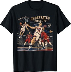 Undefeated Since 1776 America 4th of July Independence Day T-Shirt