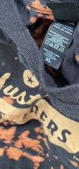 Austin Eastciders Alcoholic Cider Beverage Custom Bleach Dyed Black Tshirt