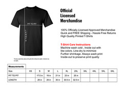 KAWASAKI LOGO BLACK GRAPHIC T SHIRT