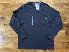 Dickies Performance Tee Shirt Mens XL Black Long Sleeve Temp-iQ Cooling Pocket
