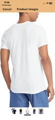 Polo Ralph Lauren Size Men’s 3-Pack Crew -Neck T-Shirts – Navy/Red/White XL