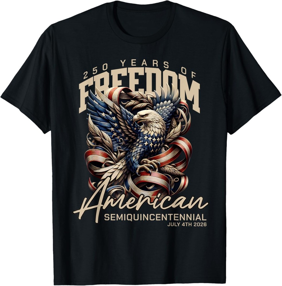 America 250th Celebration 250 Years America Eagle Unisex T-Shirt