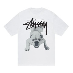 Stüssy Stock Dog Tee White • XL