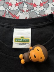 Bape X Sesame Street Baby Milo & Big Bird SZ/ L