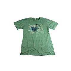 Royal Apparel Mens Green US Capitol Washington DC Graphic Tee Shirt Large L