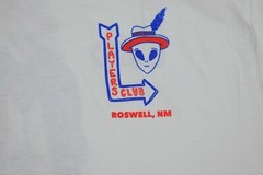 A-Lab Mens Alab Roswell New Mexico Players Club Tee Shirt New S, M, L, XL
