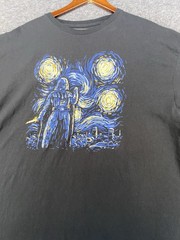Star Wars Mad Engine Men’s Size 3XL Starry Night Darth Vader Tee Shirt See Pics