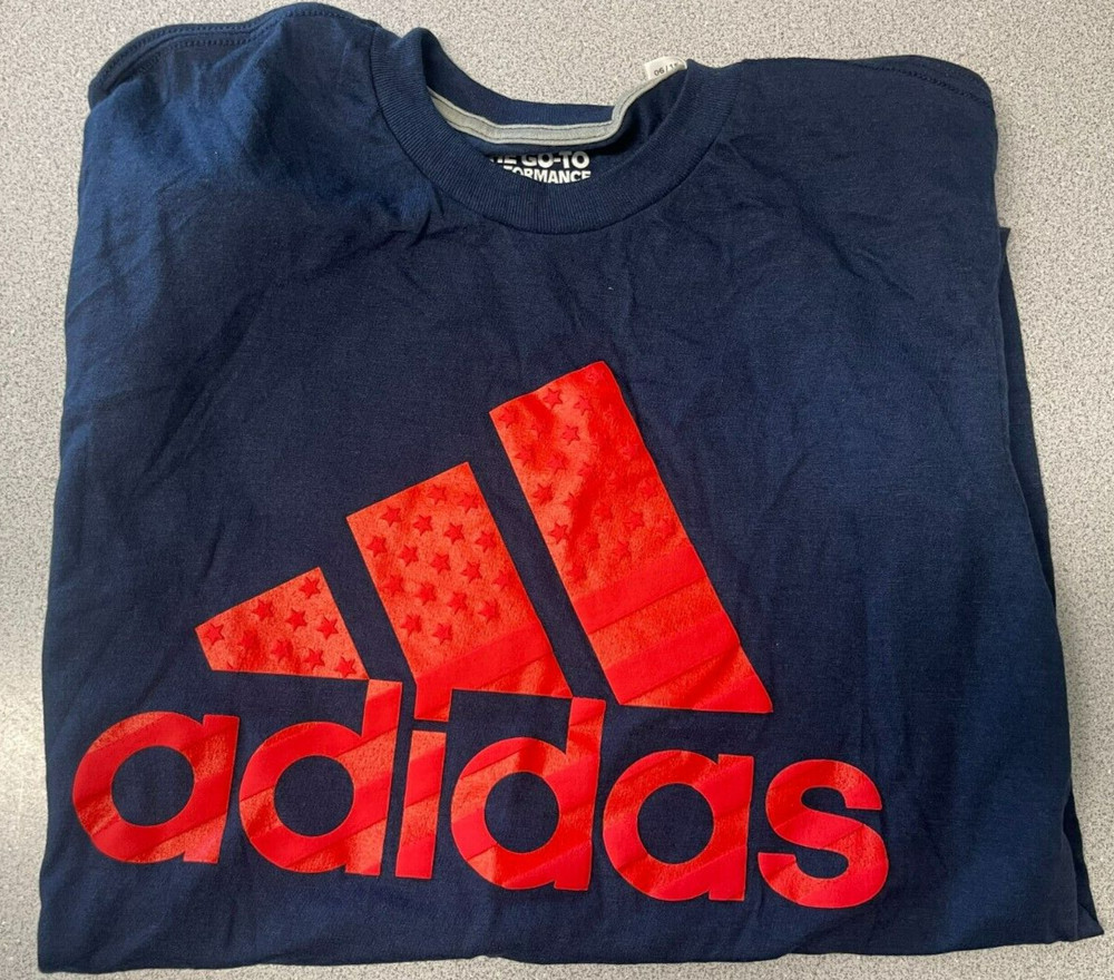 Adidas Collegiate Navy The Go To Tee Size S New