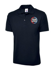 Custom Embroidered Polo Shirt Uneek UC101 Personalised Workwear Poloshirt T